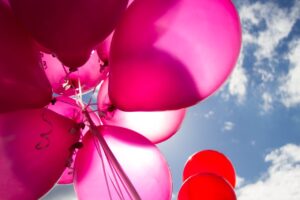 Roze En Rode Ballonnen